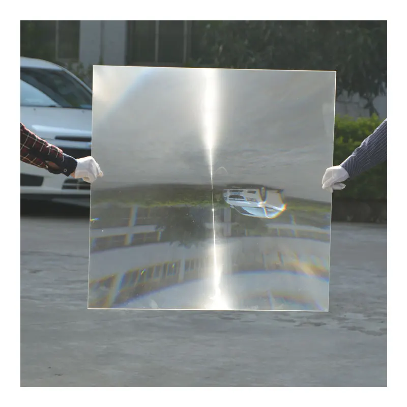 800 مللي متر مربع كبير بصري PMMA البلاستيك الشمسية فريسنل مكثف عدسة البعد البؤري 890 مللي متر مكثف للطاقة الشمسية