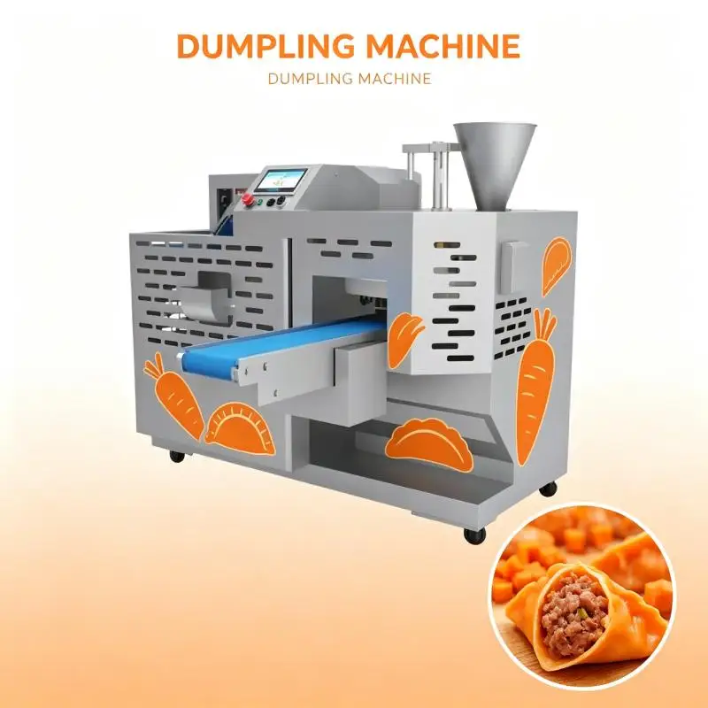 Commercial Automatic Dumpling Production Equipment Dough Wrapping Filling Forming Machine for Efficient Food Processing