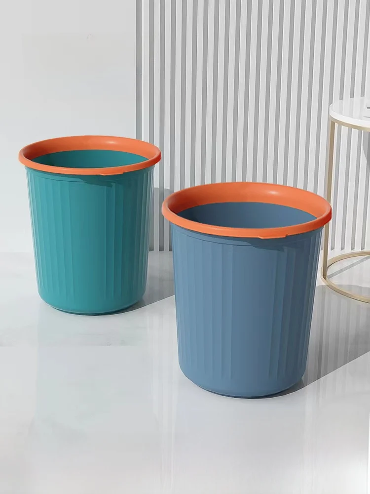 

Thiened домашнее использование Tra Can гостиная большой размер офис кухня Batoom без крышки бумажная корзина с кольцом Crion