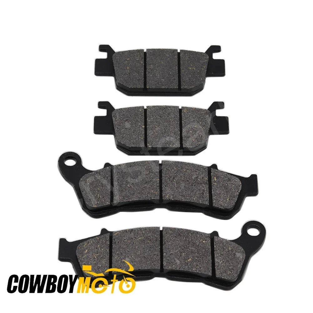 4pcs/set Motorcycle Front & Rear Brake Pads Set For Honda Forza 250 NSS250 2005 2006 2007 2008 2009