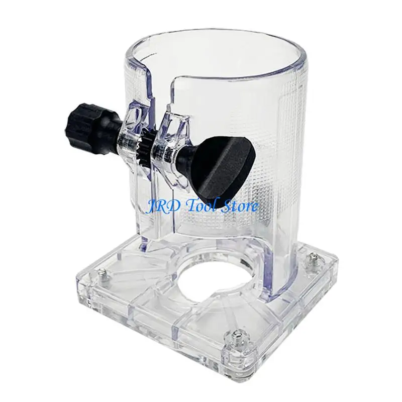 A2UD Upgrade Tranparent Base for Trimming Machine Woodworking for Palm Router Base