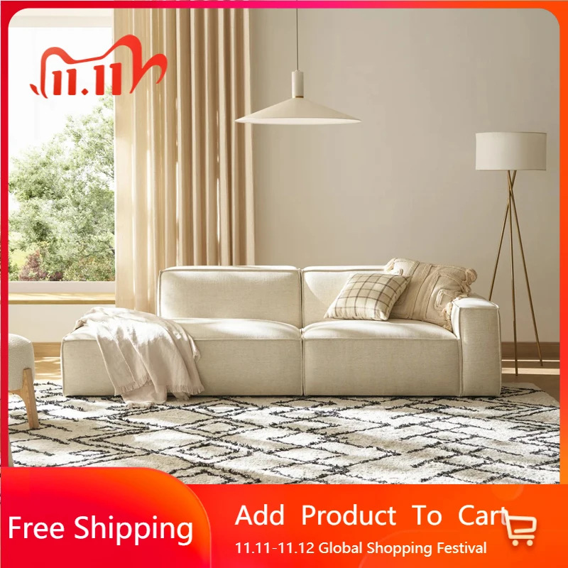 

Minimalist Nordic Living Room Sofas Luxury Modern Designer Sofas Floor Balcony Hallway Relaxing Patio Wood Divano Furniture