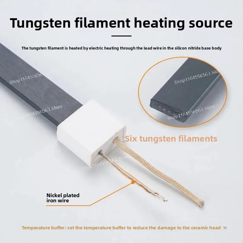 Silicon Nitride Ceramic Igniter Rod for Biomass Pellet Steam Generator Boiler Replacement Part