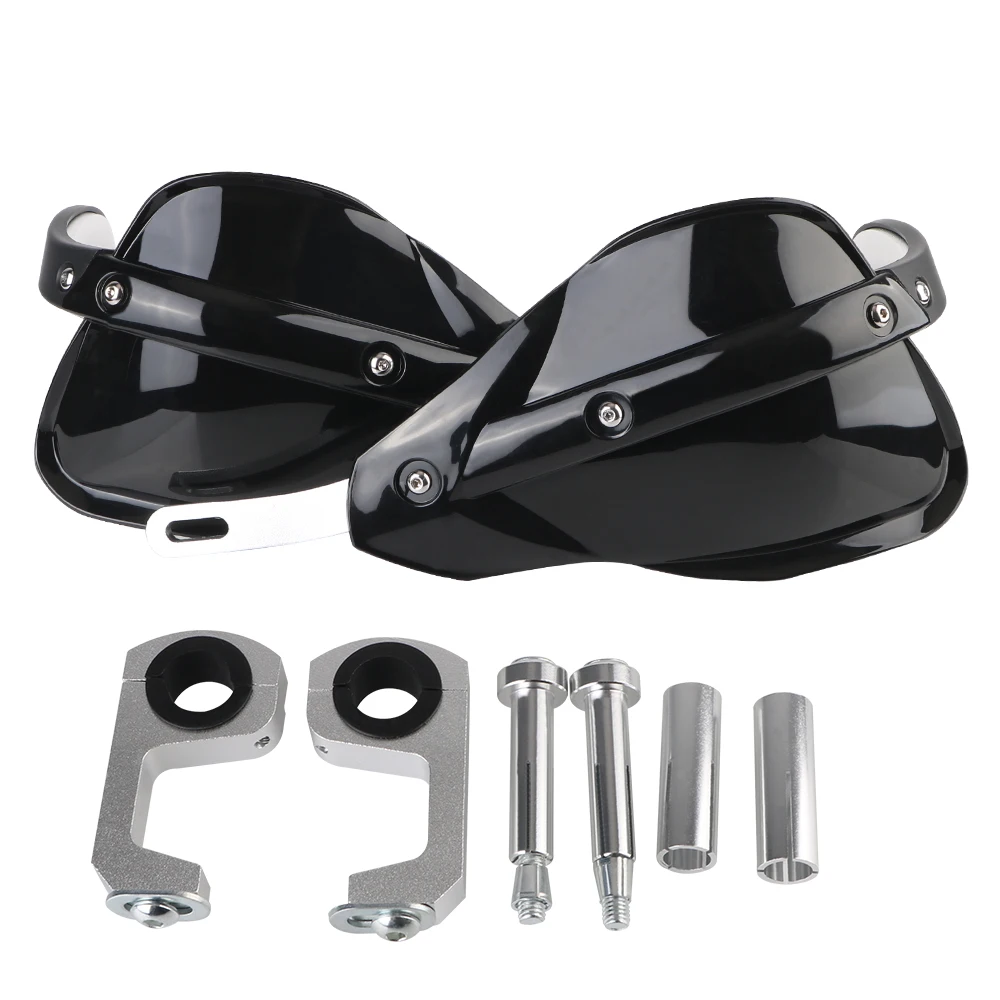 High Strength Windproof Protectors Deflectors Weather Resistant Motorcycle Hand Guards with Adjustable Angle