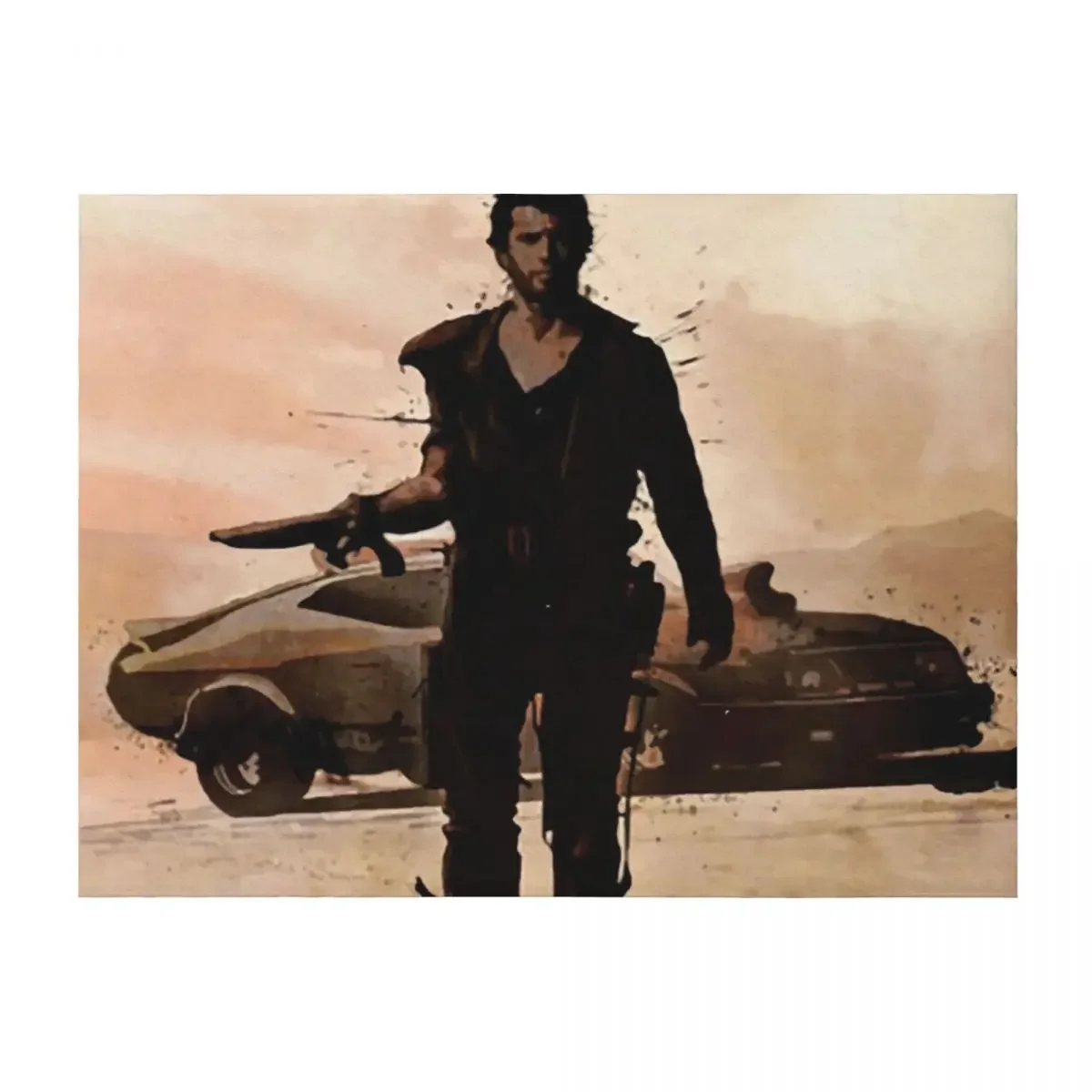 

Max rockatansky- V8 Interceptor - Car Legends Throw Blanket bed plaid For Sofa Thin Warm cosplay anime Blankets