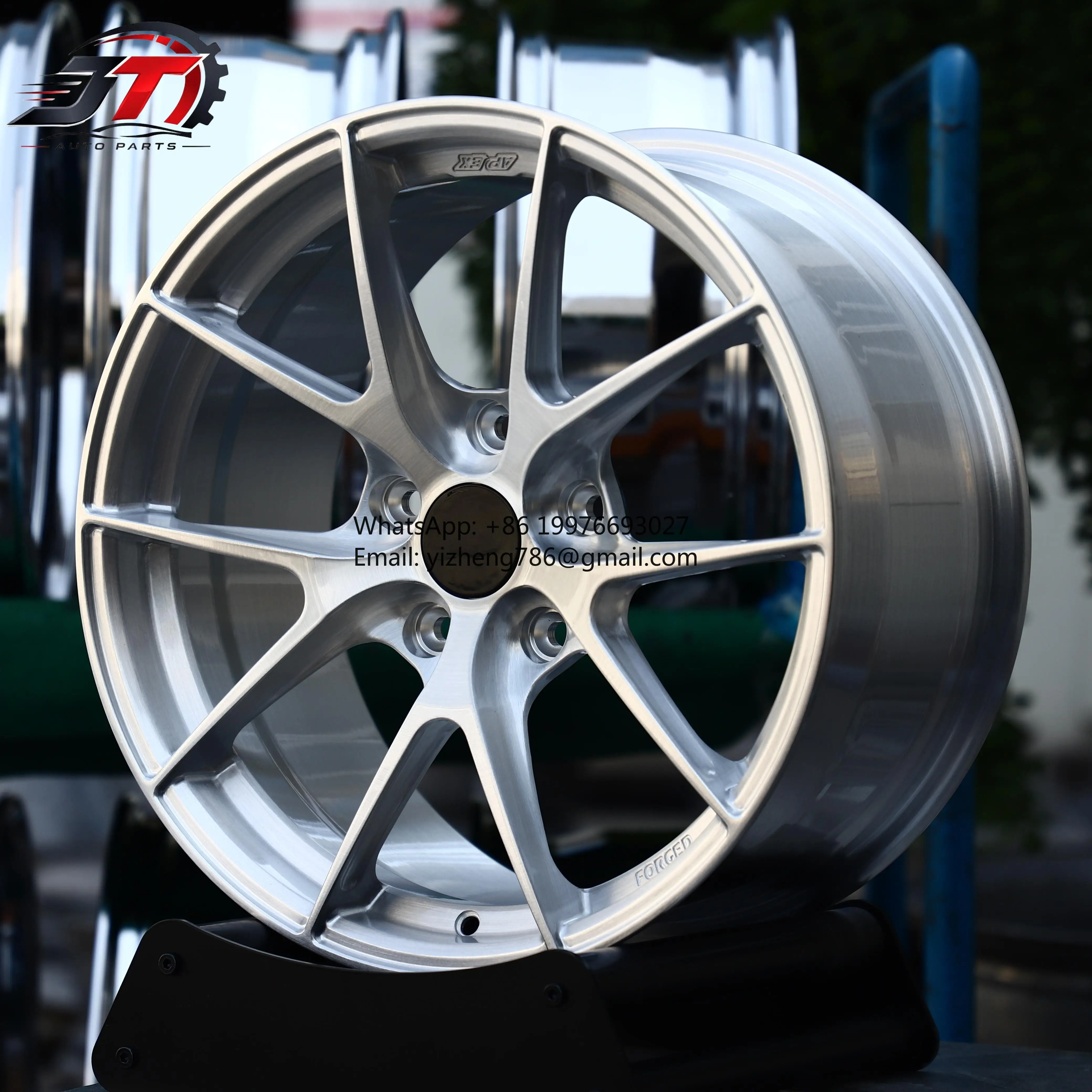 JT APEX VS-5RS Alloy Wheels 5x130 For BMW M3 For Ford Mustang For Porsche 911 Turbo S For Porsche 911 992 For Porsche Cayman GT4