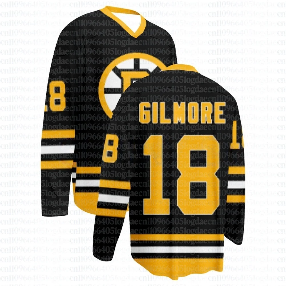 Hot New Happy Gilmore 2 Merch Jersey 2025-2026 Movie V-Neck Long Sleeve Streetwear Shirts Women Men Cosplay Hockey Jersey