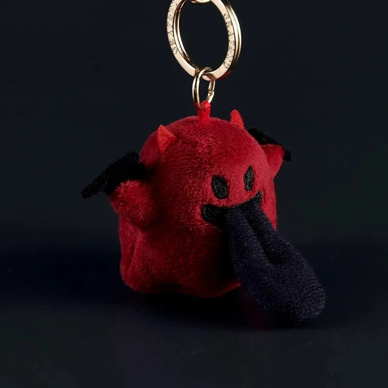 Graf Keychain Booghost Cute Ghost 2.0 Hamburg Volcano Angel Velvet Keychain Plush Pendant Doll Children Halloween Birthday Gift