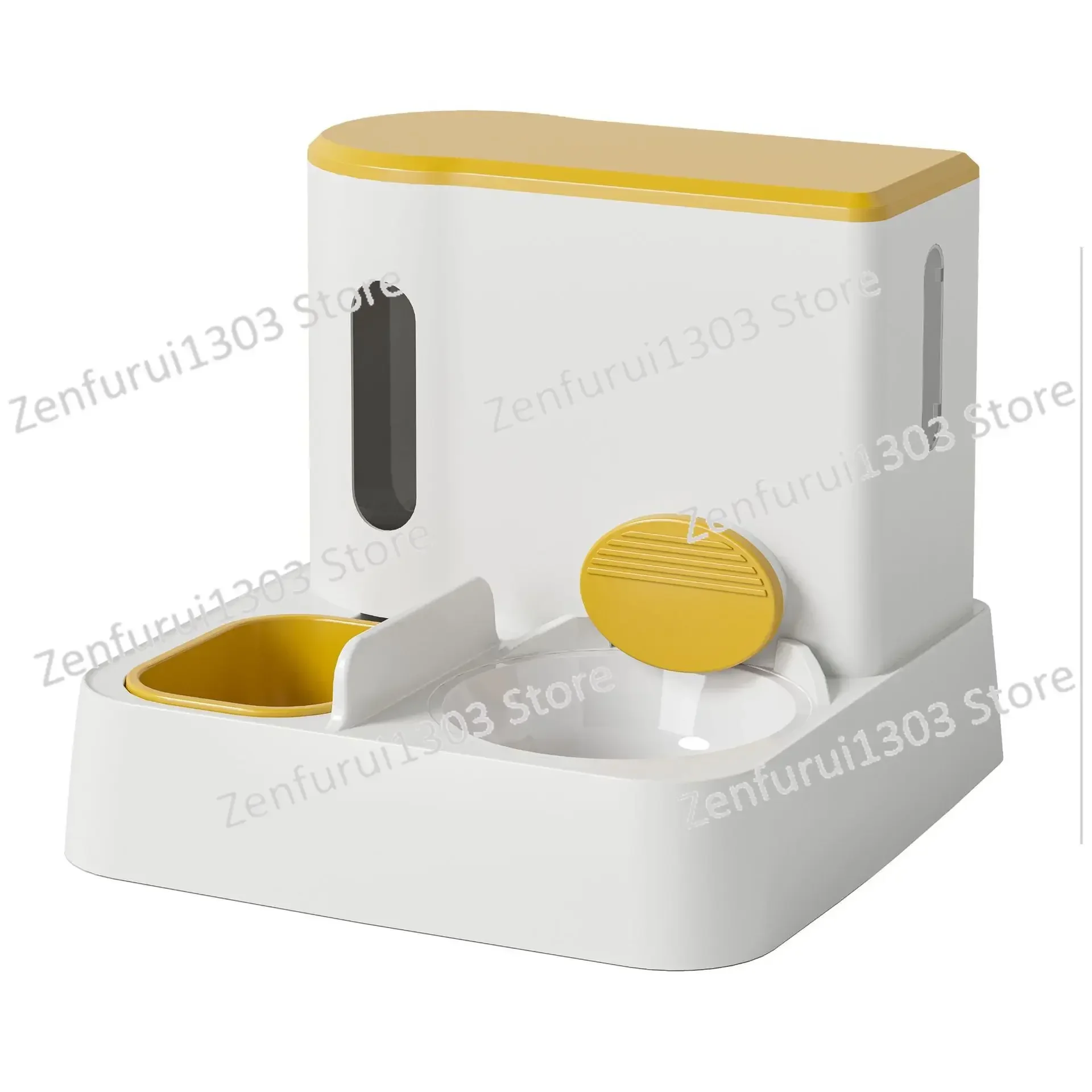 

Pets Bowl Feeder Automatic Smart Pet Feeder- Timed pet feeder for cats and dogs with dry food dispenser