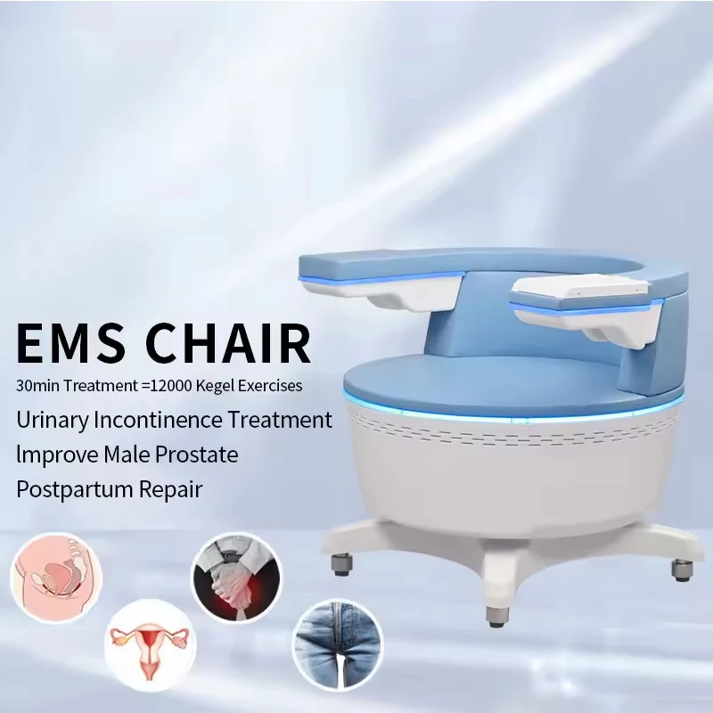 

Strengthen Pelvic Floor Muscles Chair EMS Electromagnetic Non-Invasive Treatment Private Repair