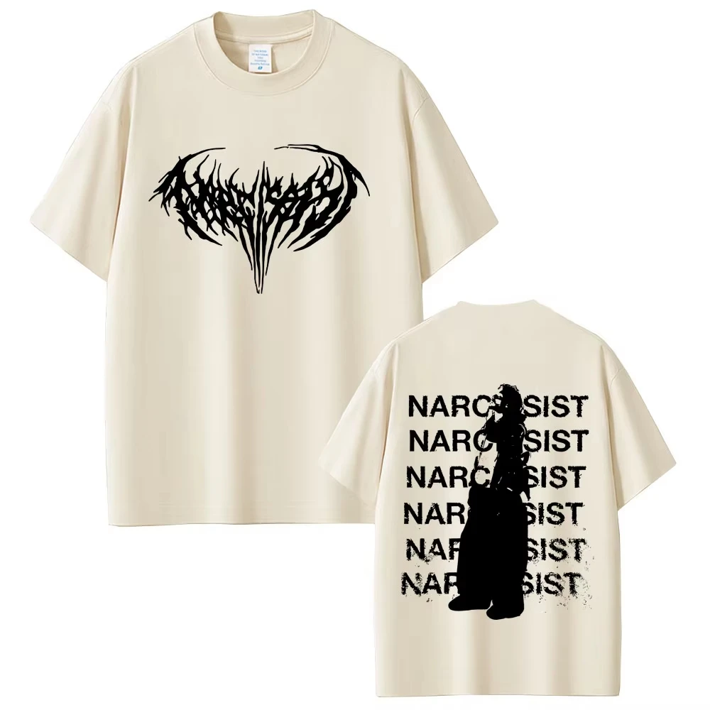 Heißer Verkauf Rapper Playboi Carti ICH BIN MUSIK Logo T-shirt Opium Ken Carson Narzisse T-shirts Männer Frauen Hip Hop Übergroßen Streetwear