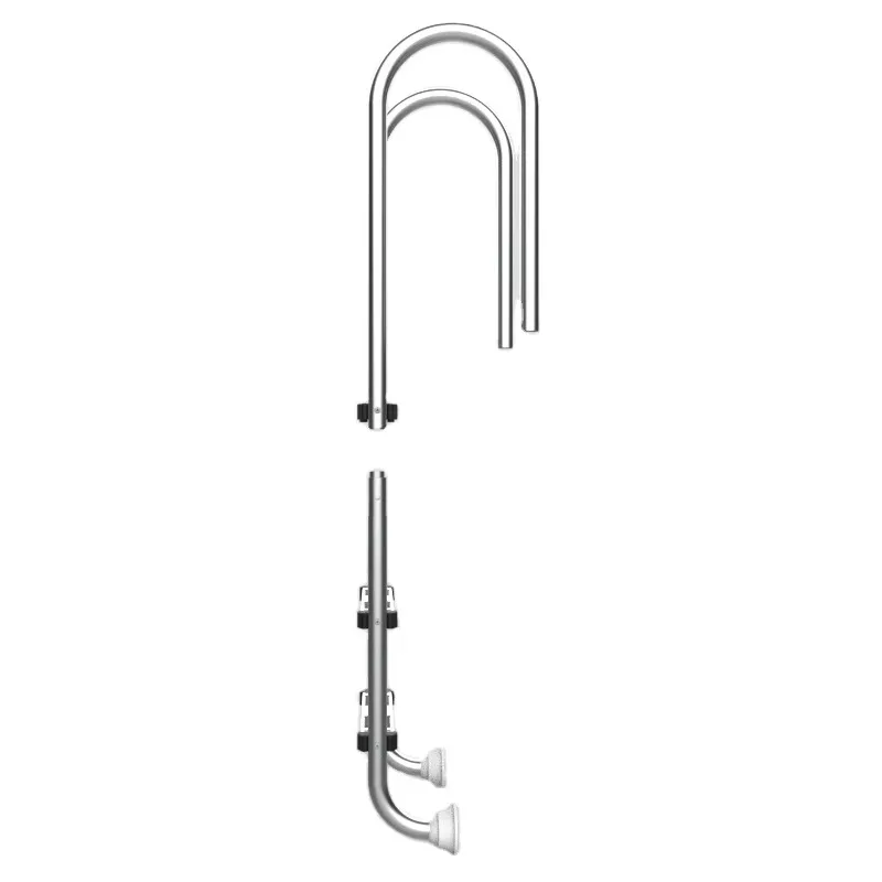 

Stainless Steel Commercial Swimming Pool Ladder With Anti-Rust Steps, High Load Build For Large Scale Outdoor Recreational Pool