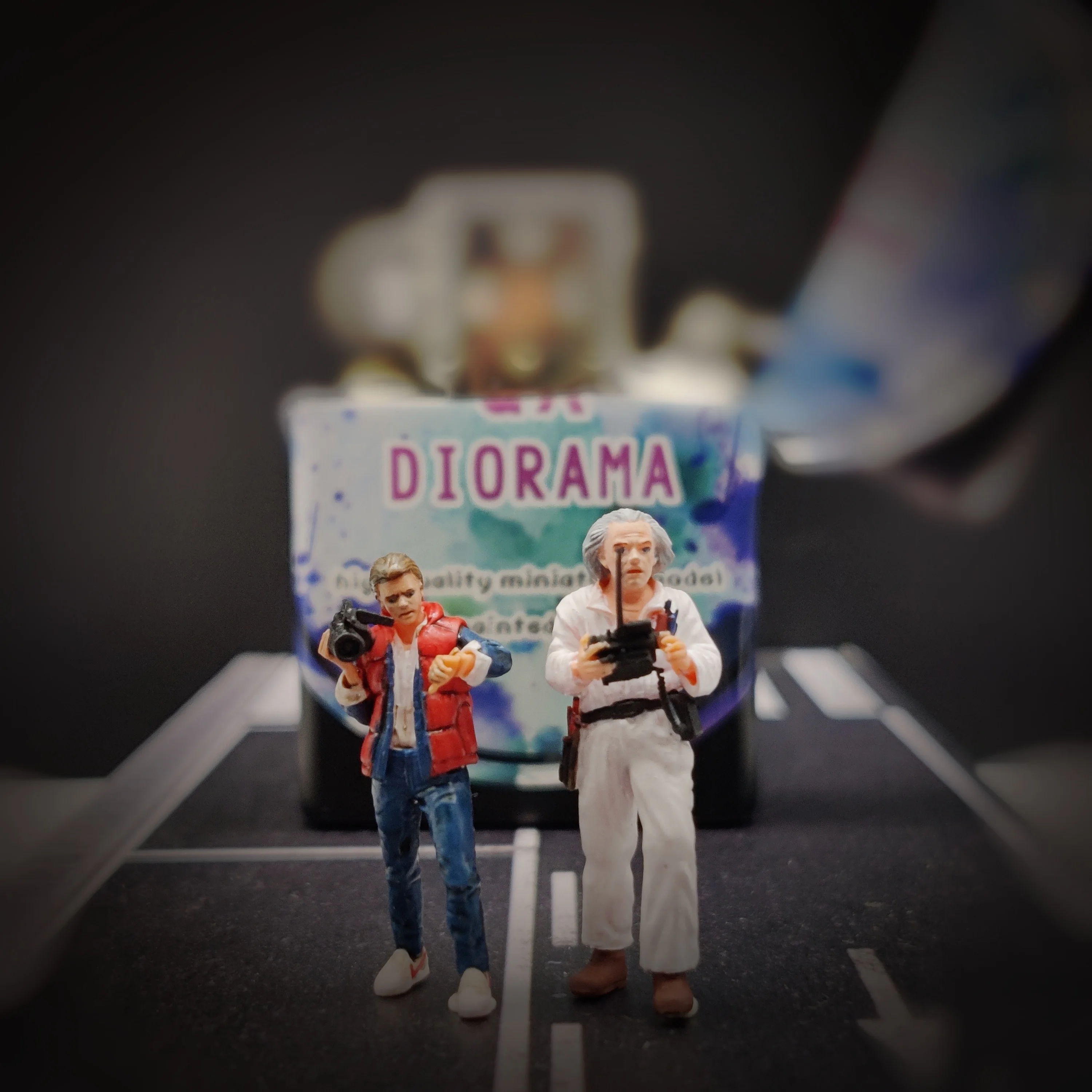 GX-DIORAMA 1/64 Dolls Back To The Future Martin&Brown Realistic Characters Series Pre Order