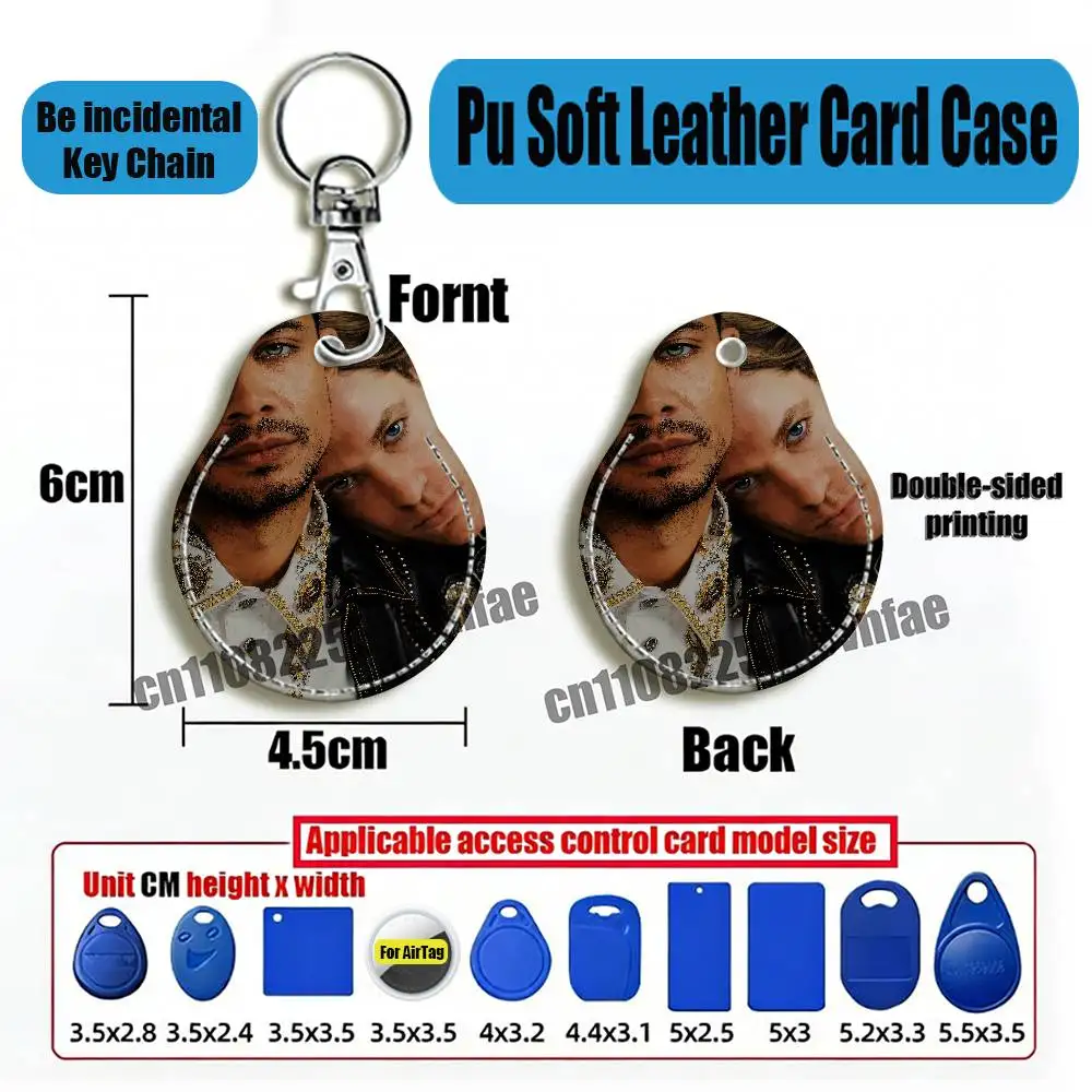 For I-Interview With The Vampire Sam Reid Lestat De Lioncourt For AirTag Case Card Sleeve Holder ID Credit Bank For Air Tag
