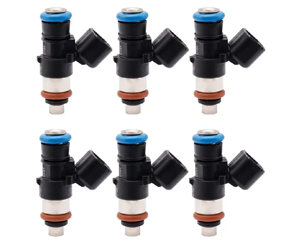 

6pcs Fuel Injectors Nozzle 0280158191 For Ford Mustang Taurus Edge Explorer F150 Flex Transit-150 Lincoln Continental Mks Mkt