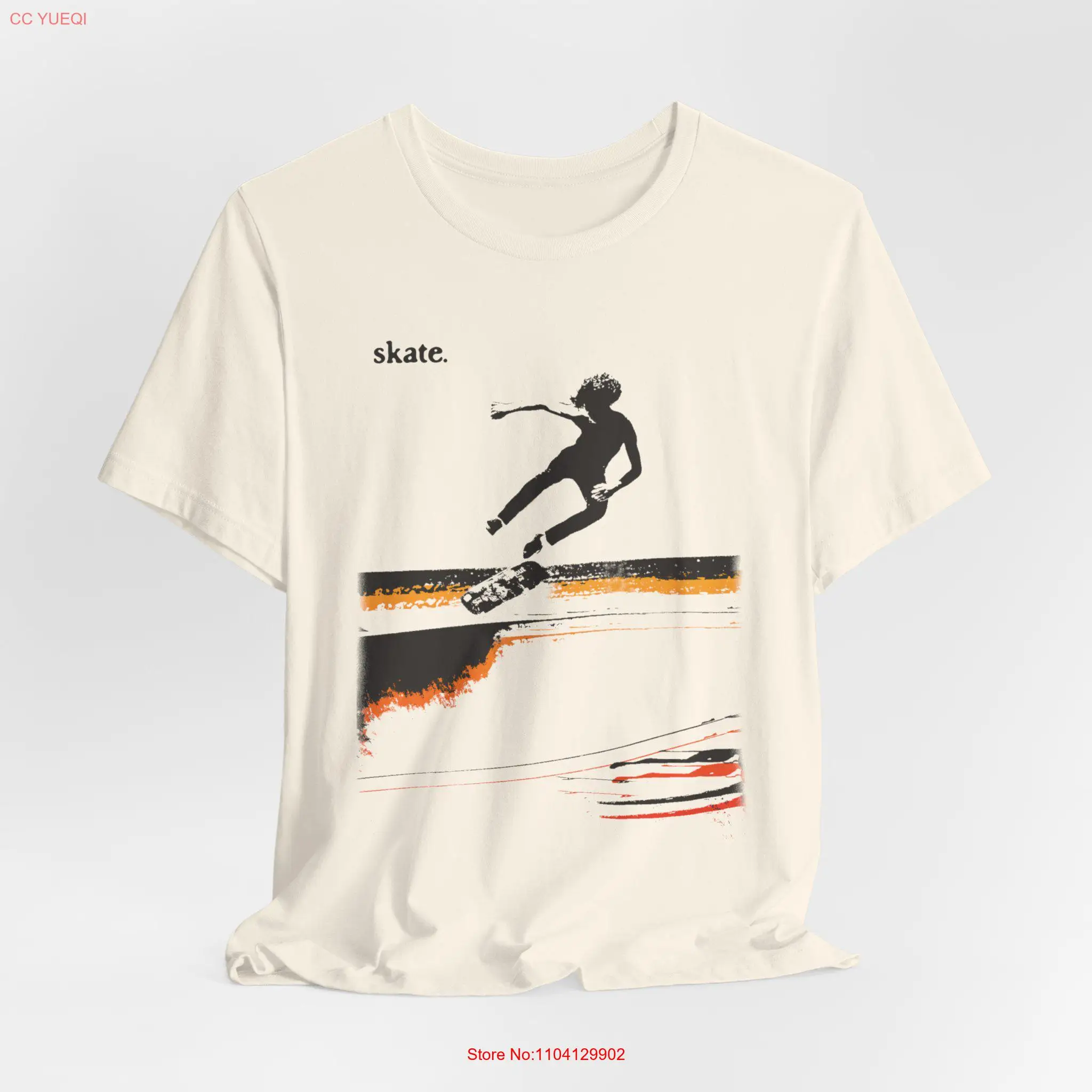 

Skate HobbyisT T Shirt Skateboarding tee for Men and Women Streetwear Skater Apparel Skateboard long or short sleeves