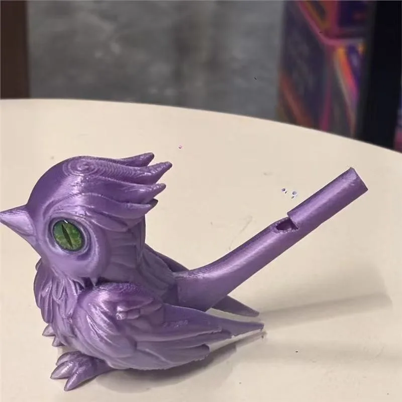 3D printed whistle bird toy realistic bird call, the sound changes after adding water, small gift
