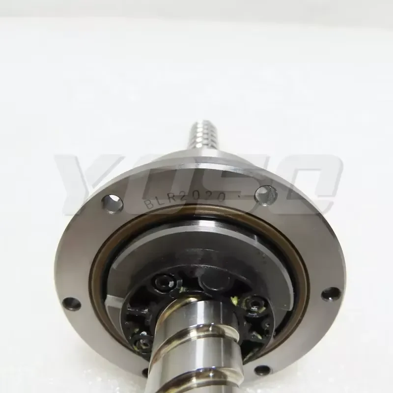 BLR Series Large Lead Rotary Ball Screw Nut 1616 2020 2525 3232 3636 4040 5050 Integrated 60° Support Bearing Pre-Assembled