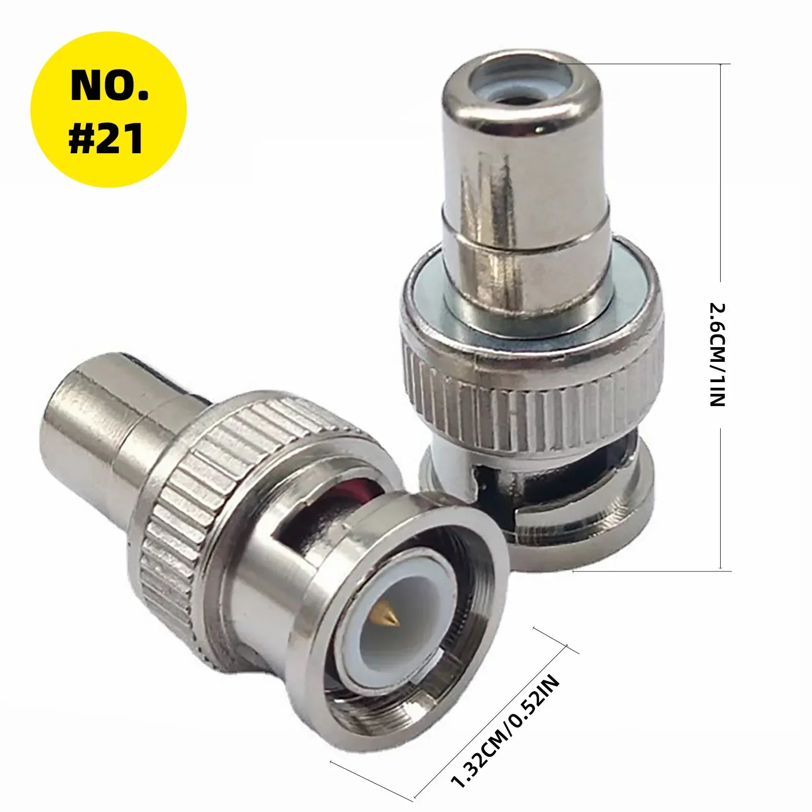 QXNY BNC Male To Lotus Female Adapter BNC Male To RCA Female Adapter Q9 Male To Lotus Female Adapter..