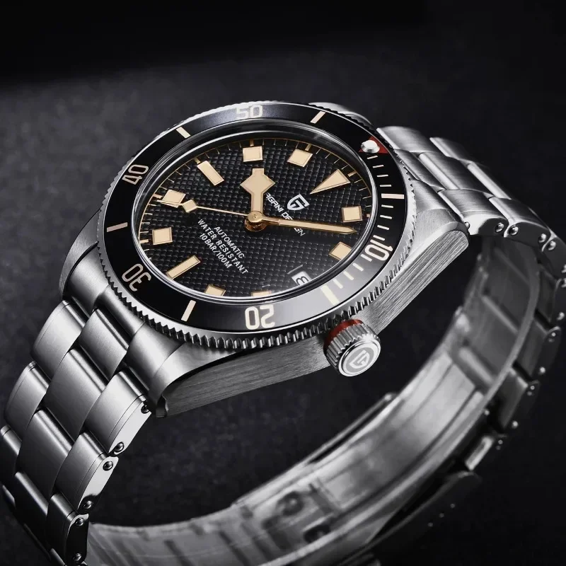 PAGANI DESIGN Luxury New Men\'s Fully Automatic Mechanical Watches Waterproof Luminous Fashion Sapphire Glass Business Watch 1671