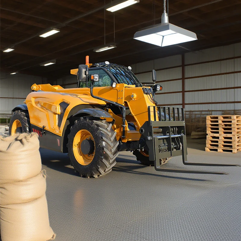 Высококачественный телескопический колесный погрузчик с 4wd Boom, фермерский компактный колесный погрузчик, телескопический передний мини-погрузчик 4x4 для продажи