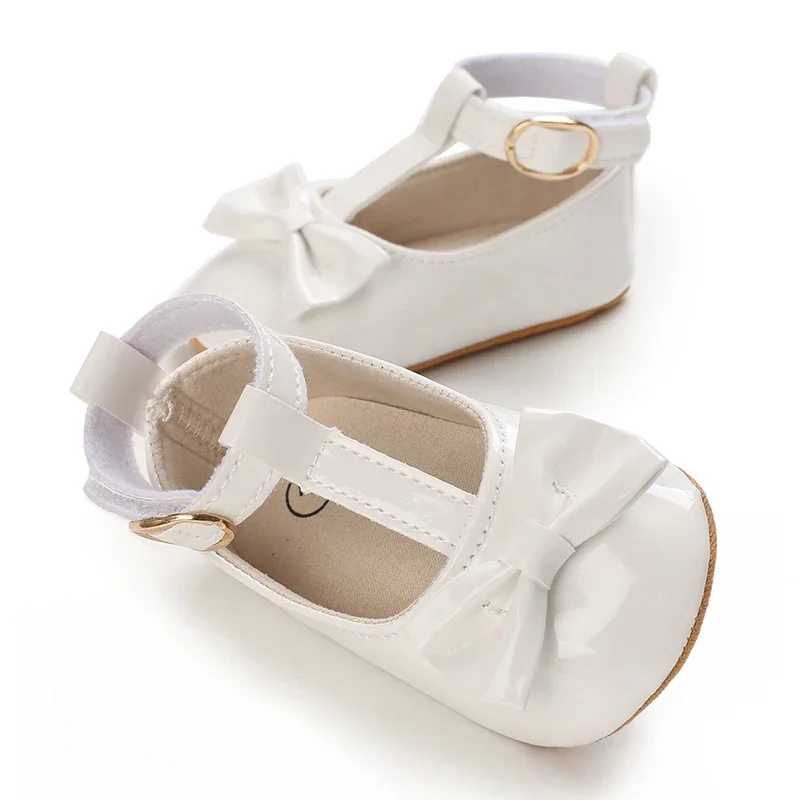 Süße weiße Spitze Baby Mädchen Prinzessin Schuhe Baby Mokassins Moccs Schuhe Schleife Fransen Gummisohlen rutschfeste Schuhe Krippenschuhe – Detail 20