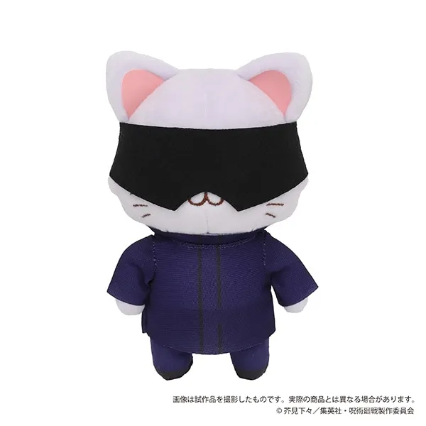 Anime Jujutsu Kaisen with CAT Genuine Movic Plushies Doll Toys for Children Itadori Yuuji Inumaki Toge Gojou Satoru Collectible