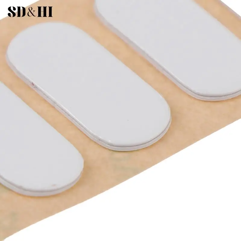  Mouse Feet Mouse Skates For G304 G305 Mouse White Mouse Glides Curve Edge Replacement Mouse foot Glide feet Sticker