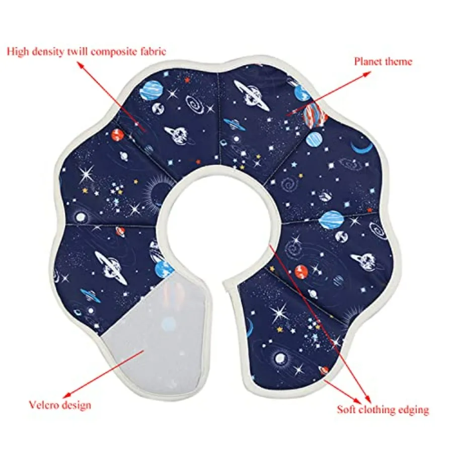 Soft Cat Cone, Adjustable Recovery Collar After Surgery to Prevent Licking Wound, Protective Cat Neck Cone, Comfortable Pet Eli
