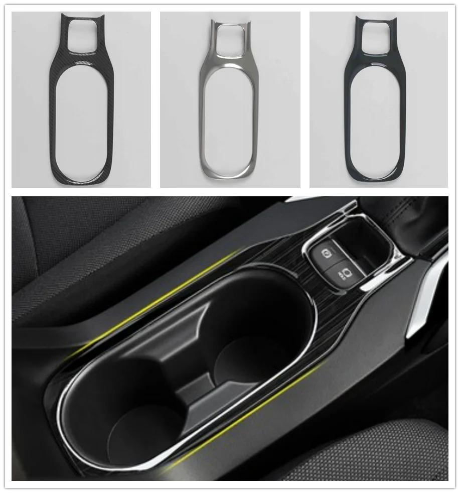 

For Toyota Corolla E210 2019 2020 Interior Accessories Front Seat Water Cup Holder Decoration Panel Cover Trim Stainless Steel