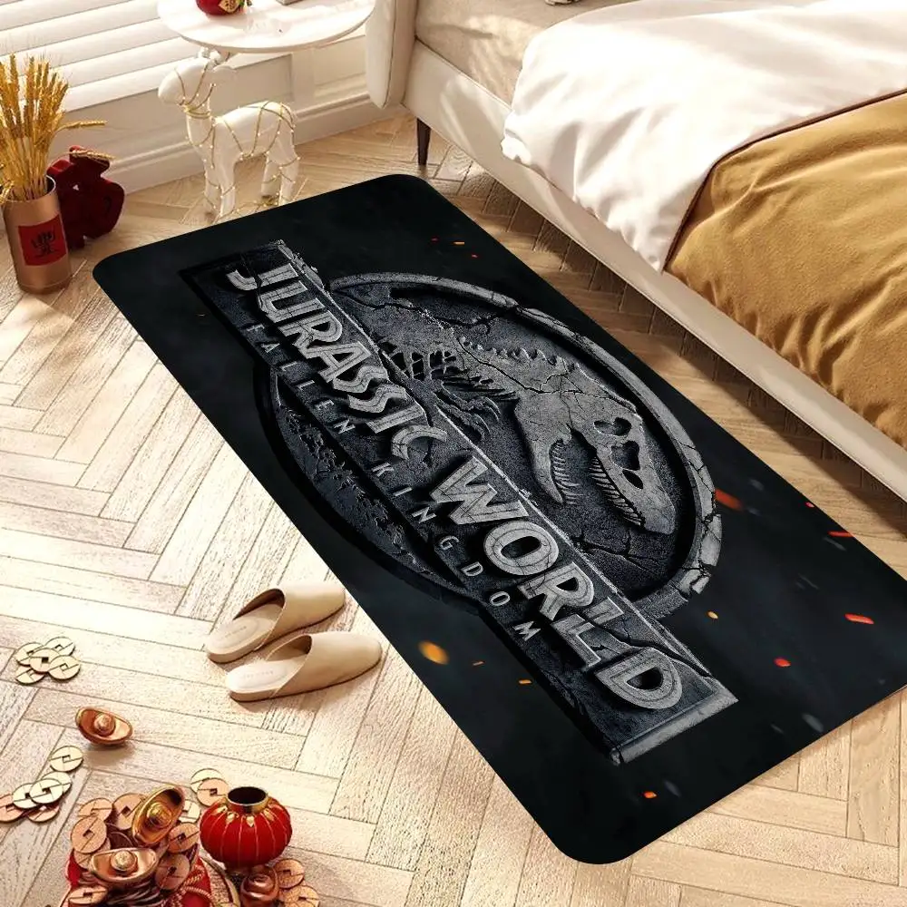 ديناصور الكرتون الحديقة الجوراسية المدخل السجاد الرجعية متعددة الاختيار غرفة المعيشة المطبخ البساط عدم الانزلاق ترحيب البساط #3