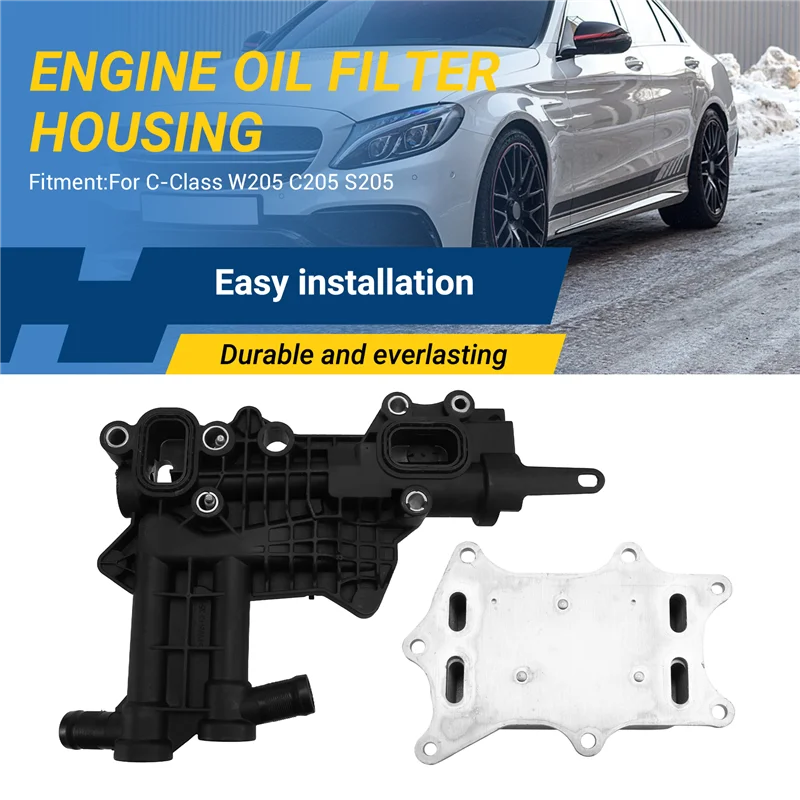 

6261800065 Engine Oil Filter Housing For Mercedes Benz C-Class W205 C205 S205 A6261800011