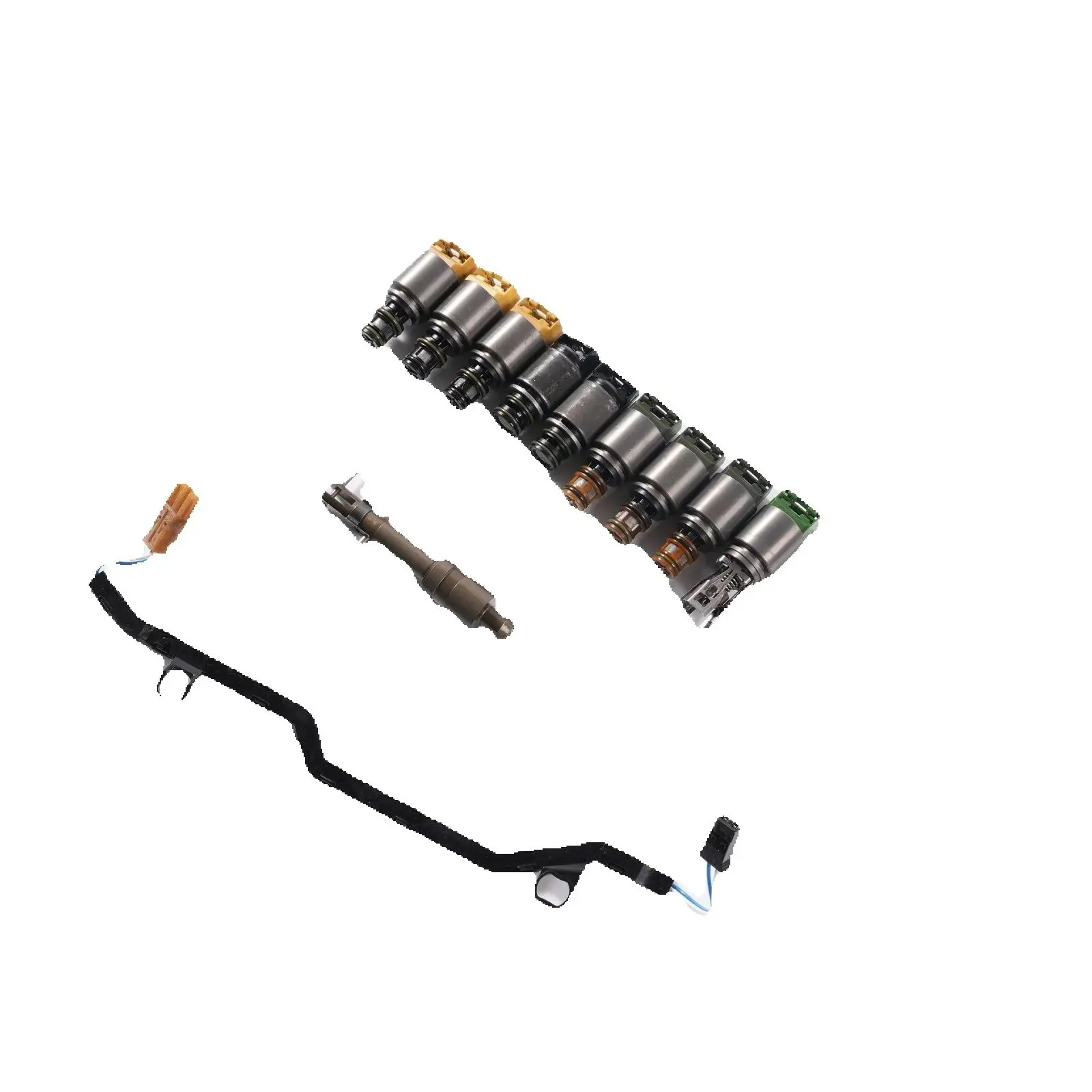 8Pcs Valve Body Solenoid Kit 1068216040 FOR BMW FOR Jaguar 6HP19 6HP26 6HP32 Transmissions
