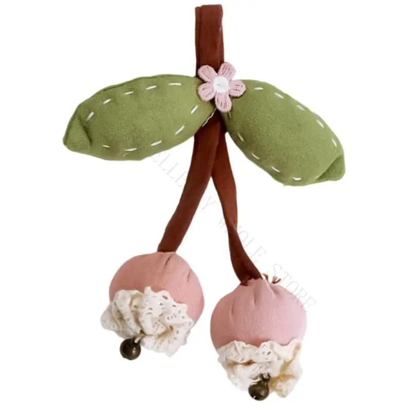 R7UF Fruit Inspired Pin EHand Stitched Versatile Outfit Enhancer