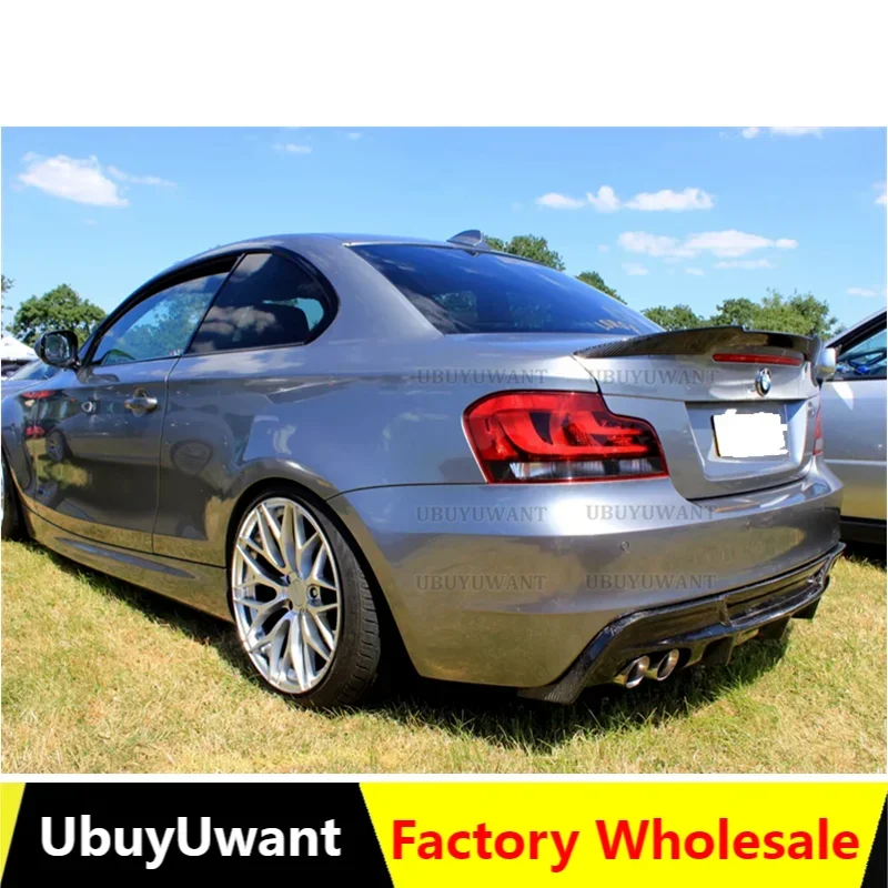 E82 M4 Style High Quality ABS Material Car-styling Rear Trunk Wing Lip Spoiler For BMW 1 Series Coupe 2-Door E82 2007-2013