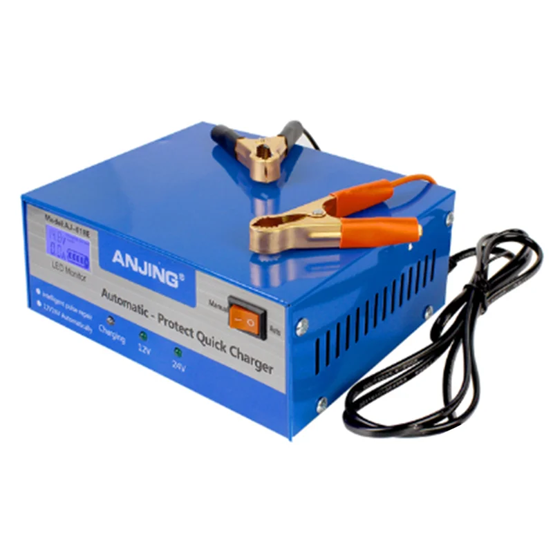 

X64A_ANJING Vehicles Battery Charger Automatic Smart Pulse Repair US Plug