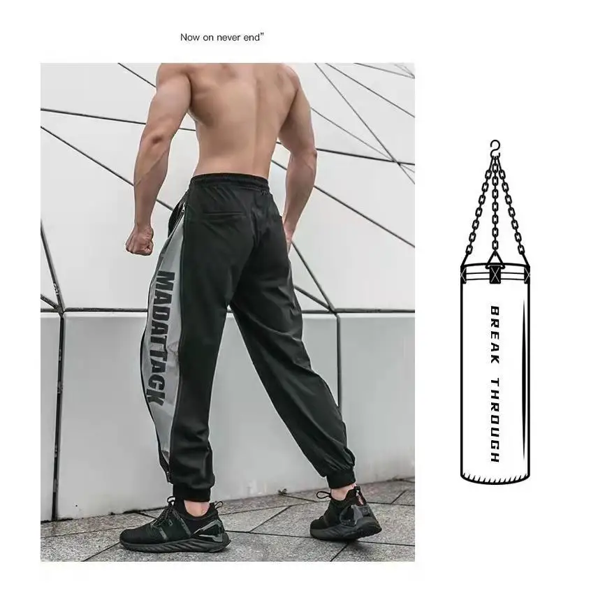 

Свободные повседневные узкие спортивные брюки для мужчин Spor, тонкие, эластичные, со средней талией, колокольчики