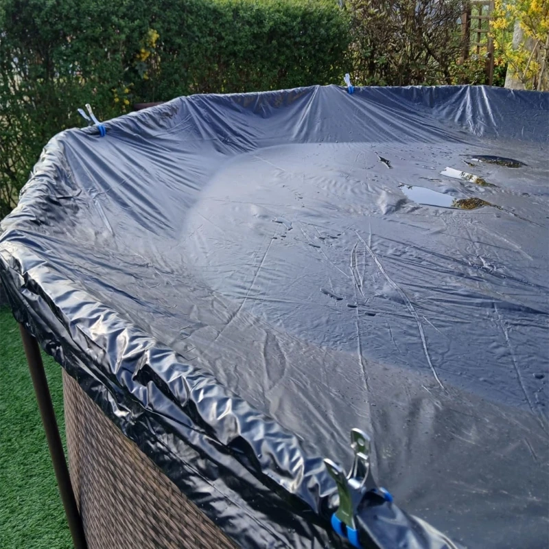 

10Pcs Stainless Steel Hanger Spring Clamps Fasteners with Plastic Handles