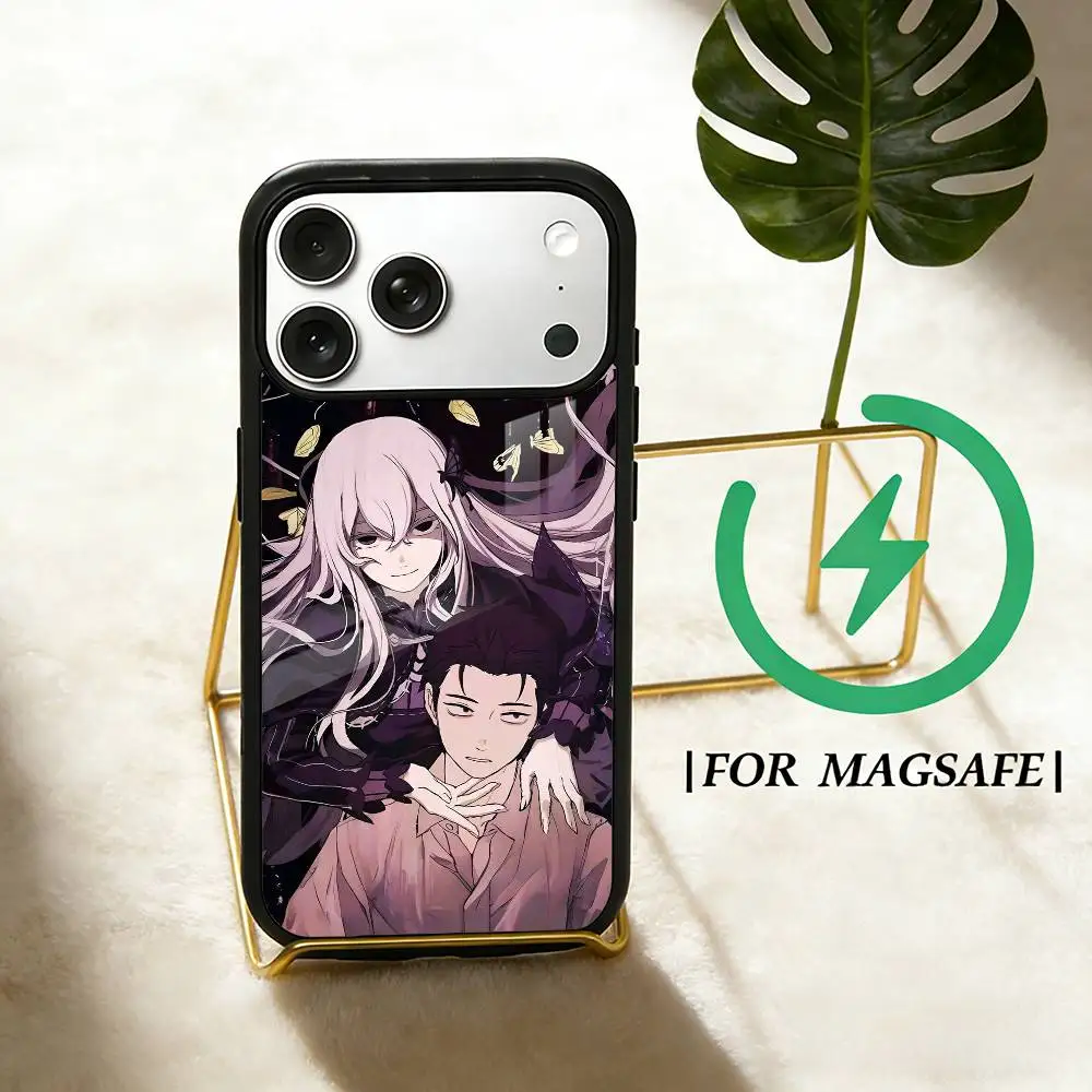 Re Zero N-Natsuki Subaru Anime  Phone Case For iPhone 17 16 15 14 13 12 Pro Max Plus for Magsafe Wireless Magnetic Cover - view 3