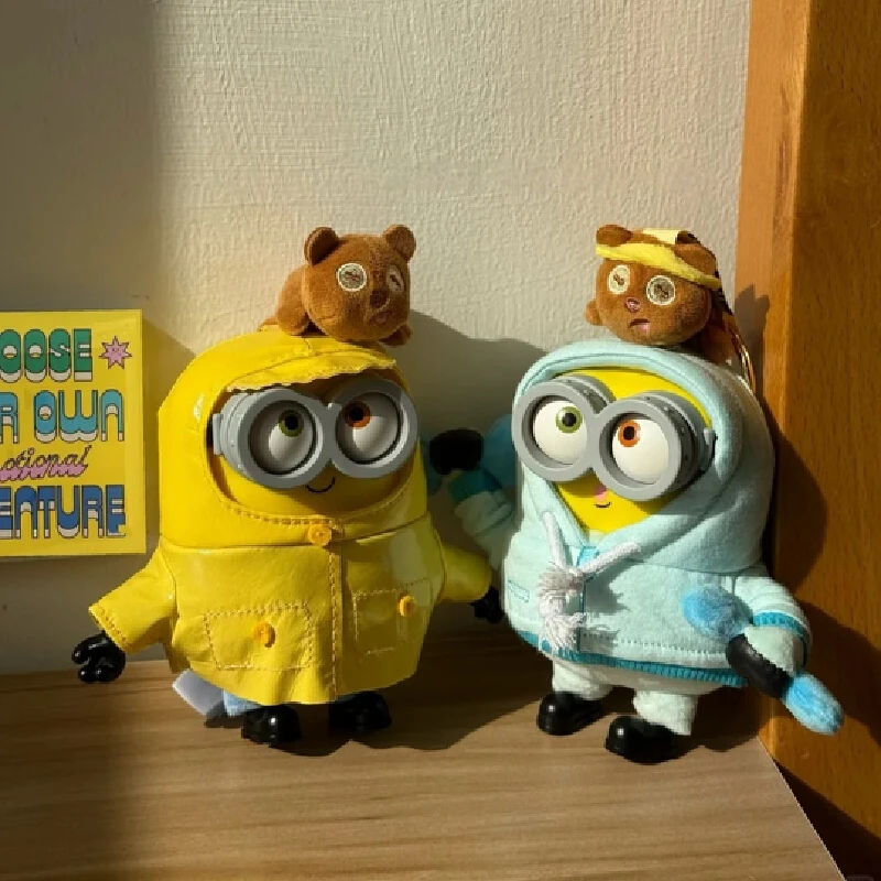 52TOYS Bob＋Tim Seria Better Together figurka winylowa pluszowa Blind Box ozdoba na biurko zawieszka do plecaka Mystery Box modna zabawka prezent niespodzianka