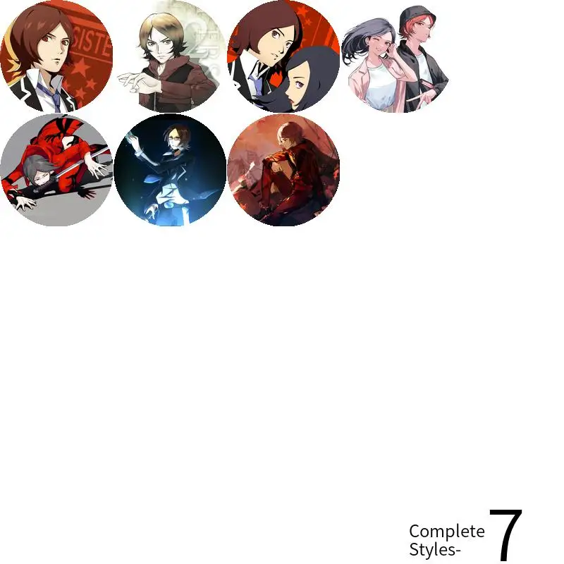 Suou Tatsuya Game Anime Character Soft Button Badge Brooch anchor Peripherals Pin Lapelinsignias personalizables Fashion view 3
