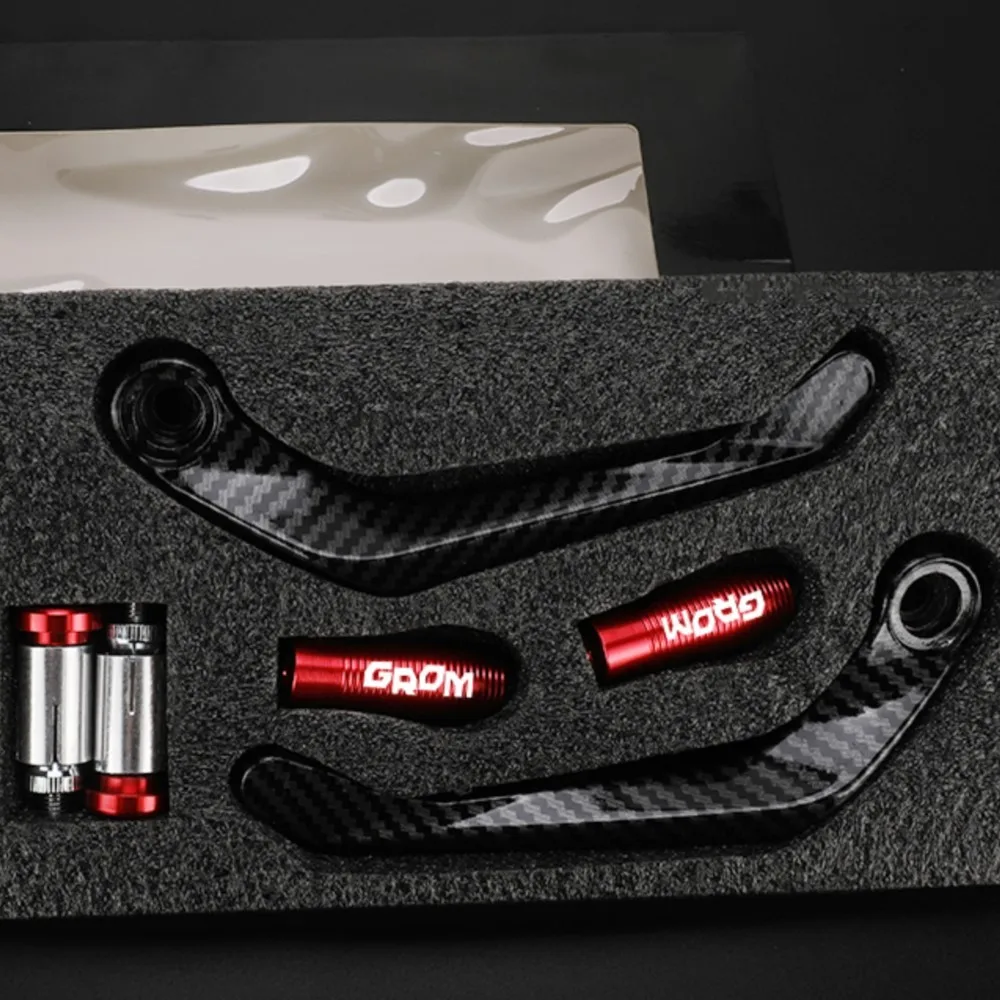 Motorcycle Handlebar Grips Guards Brake Clutch Levers Handle Bar Protector For Honda GROM CBR1000RR CBR650F CBR600RR CBR500R