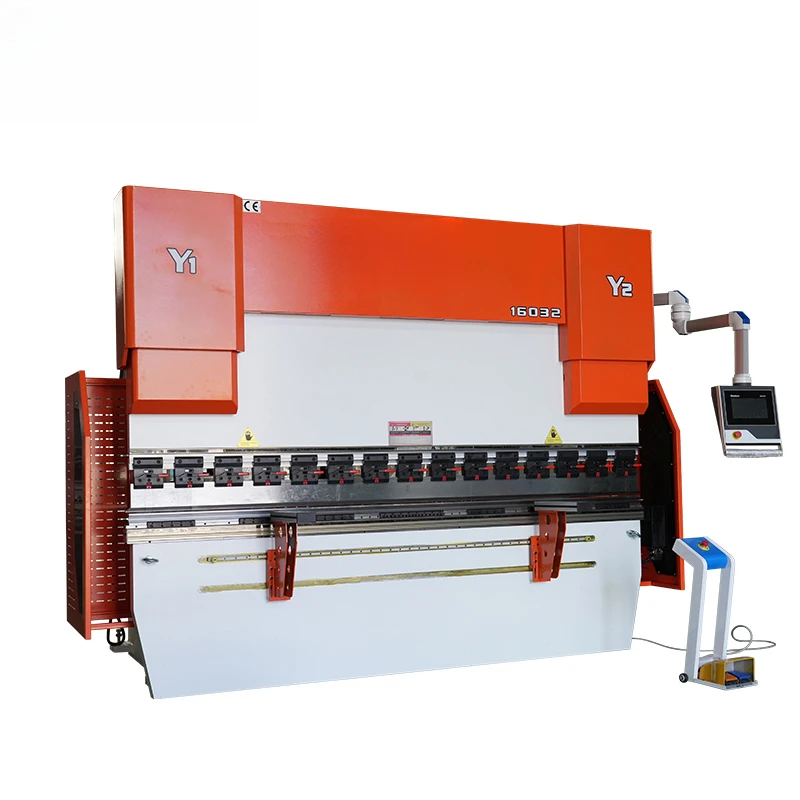 

Металлическая пластина WE67K-100T/3200 Станок с ЧПУ с системой гибки Delem Режущий станок, оцинкованный лист, нержавеющая сталь