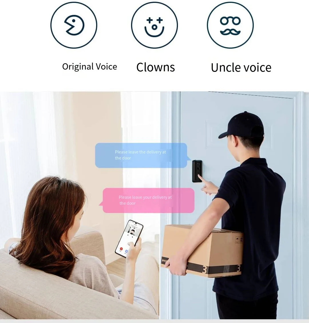 Xiaomi Smart Camera Doorbell 3 2K Ultra HD Night Vision Video Doorbell Long Battery AI Human Recognition Mijia APP