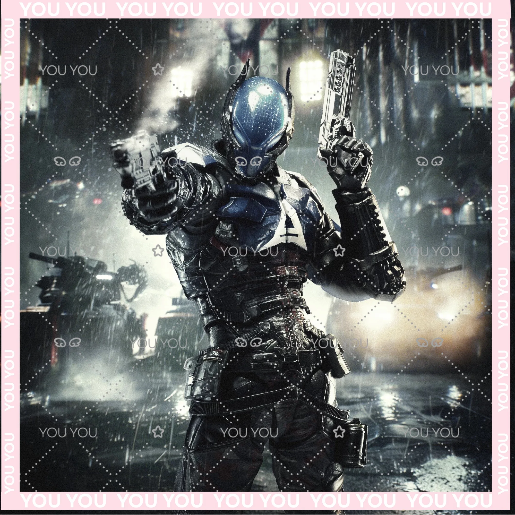 

Фигурка Real Fond Joy × Upfinegures в масштабе 1/12, по мотивам Batman: Arkham Knight