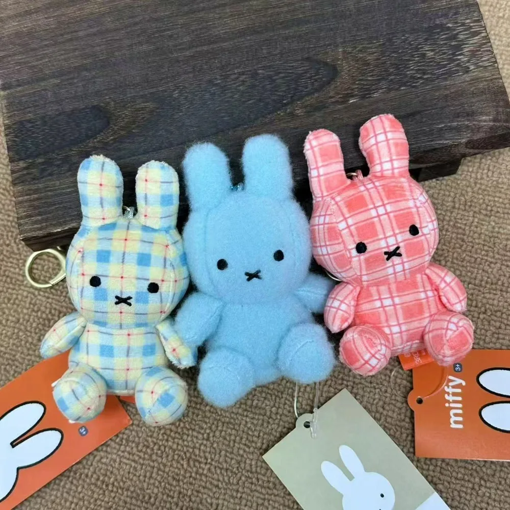

Miffy Cute Girlish Heart Doll Kawaii Cartoon Bag Charm Mini Pendant Keychain Phone Ornament Daily Decoration Accessory Gift Toys