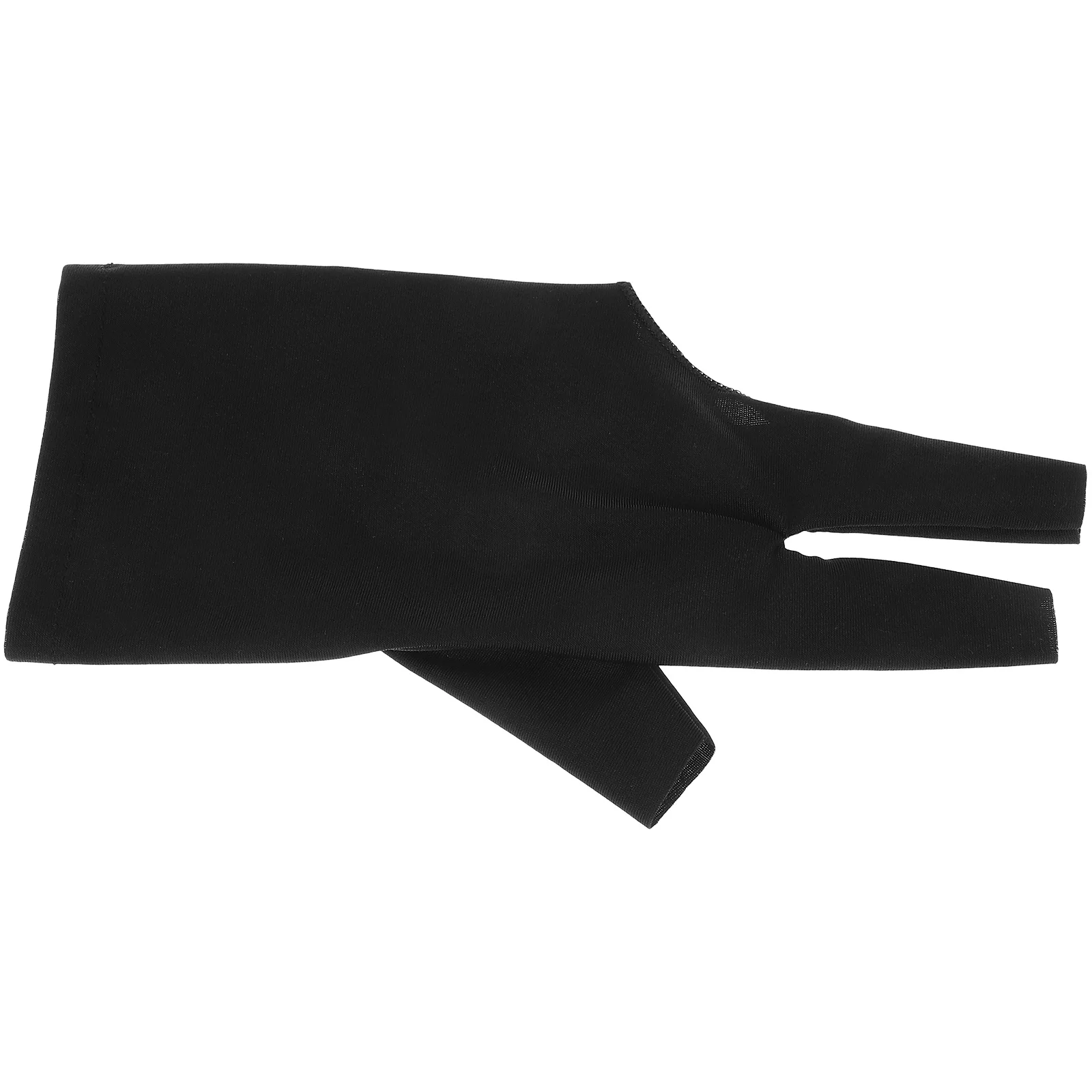 

Comfortable Billiard Glove Professional Snooker Cue Sports Elastic Breathable Wear-Resistant Three-Finger Design Pool Table