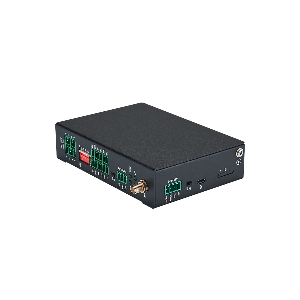 BLIIOT 4G RTU Пульт дистанционного управления Termina Сбор данных Беспроводной SMS Промышленный шлюз Дистанционный мониторинг 4DI + 4DO + 4AI