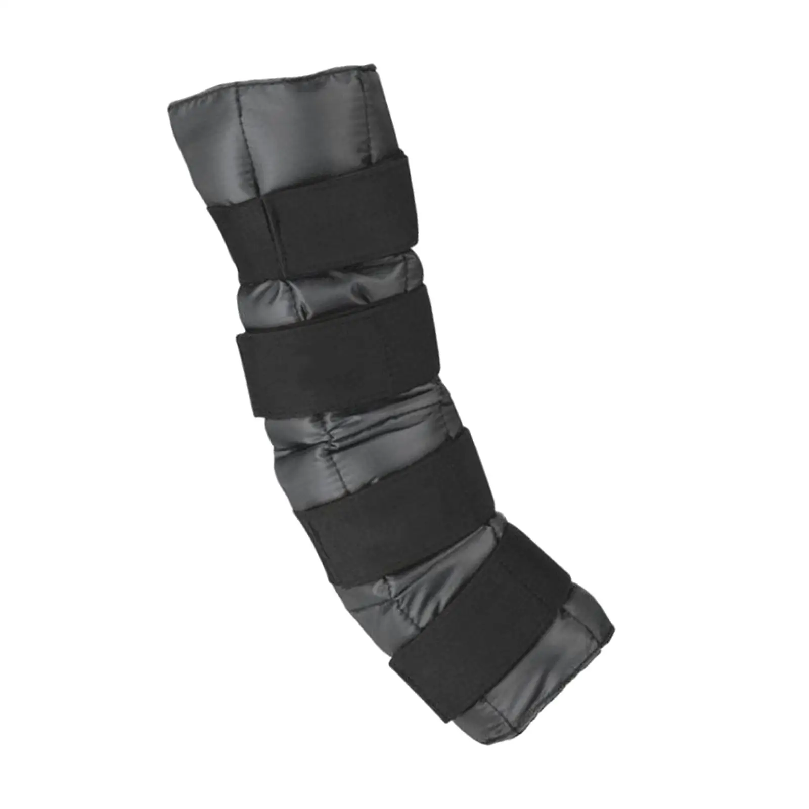 Leg Cooling Boot Pad Hock Splint Boot Black Protective Compression Pad Reusable