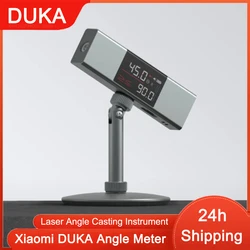 LI1 Laser Angle Casting Instrument Xiaomi DUKA Angle Meter Measure Tools Protractor Digital Inclinometer Double-sided HD Screen